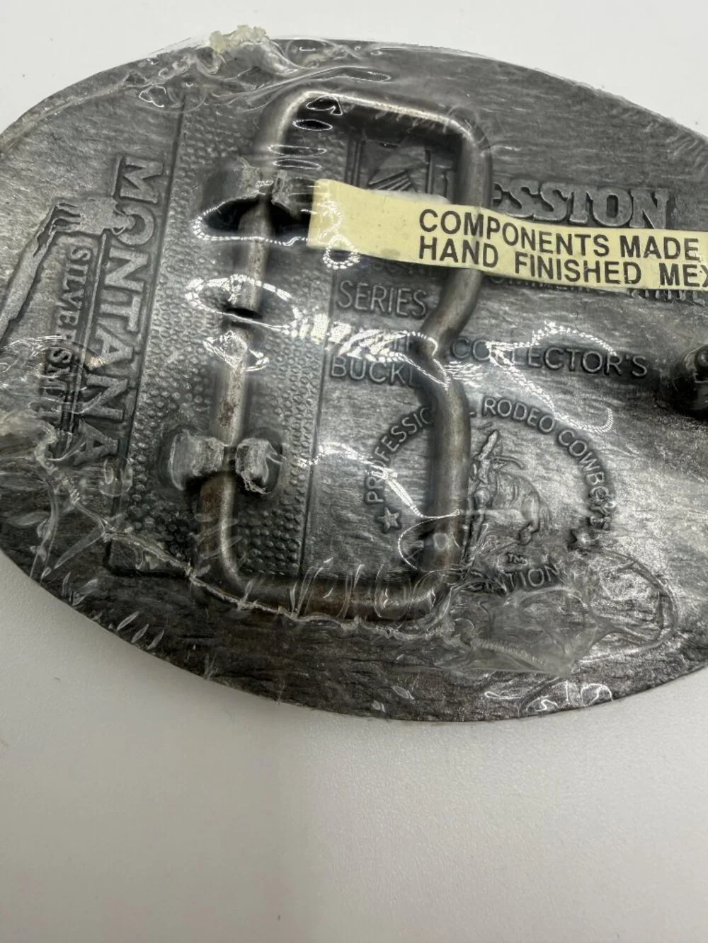Vintage 2000 Hesston National Finals Junior Rodeo Belt Buckle